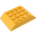 LEGO Helder Lichtoranje Helling 4 x 6 (45°) Dubbele (32083)