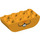 LEGO Bright Light Orange Slope Brick 2 x 4 Curved Inverted with Smile with Teeth and Orange Nose (106114 / 106115)