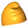 LEGO Orange clair brillant Slouch Chapeau avec Tip Facing Forwards (93558)