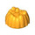 LEGO Helles Licht Orange Klein Haar mit Spiky Tufts (68212)