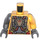 LEGO Lysorange Spyclops Minifig Torso (973 / 76382)