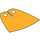 LEGO Helles Licht Orange Standard Umhang mit dehnbarem Stoff (19888 / 73512)