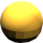 LEGO Bright Light Orange Technic Ball (18384 / 32474)