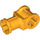 LEGO Bright Light Orange Technic Through Axle Connector with Bushing (32039 / 42135)