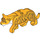 LEGO Bright Light Orange Tiger with Hinged Legs (34137)