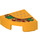 LEGO Helles Licht Orange Fliese 1 x 1 Quartal Kreis mit Taco (25269 / 36920)