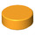 LEGO Orange clair brillant Tuile 1 x 1 Rond (35381 / 98138)