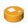 LEGO Bright Light Orange Tile 1 x 1 Round with BrickHeadz Eye (31468 / 102487)