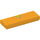 LEGO Helder Lichtoranje Tegel 1 x 3 met Geel triangle Minions Collor (63864 / 69131)