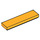 LEGO Orange clair brillant Tuile 1 x 4 (2431 / 35371)