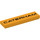 LEGO Leuchtendes helles Orange Fliese 1 x 4 mit &#039;CATERHAM&#039; (31909 / 31910)