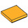 LEGO Bright Light Orange Tile 2 x 2 with Groove (3068)