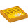 LEGO Orange clair brillant Tuile 2 x 2 avec Letter from Ariel avec rainure (3068 / 33826)