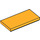 LEGO Klar Ljus Orange Bricka 2 x 4 (87079)