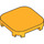 LEGO Orange clair brillant Tuile 4 x 4 x 0.7 Arrondi (68869)