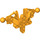 LEGO Orange clair brillant Torse avec Épaule Joints (53545)