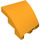 LEGO Orange clair brillant Coin 2 x 3 La gauche (80177)