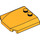 LEGO Bright Light Orange Wedge 4 x 4 Curved (45677)