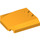 LEGO Orange clair brillant Coin 4 x 4 Incurvé (45677)