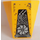 LEGO Helles Licht Orange Keil 4 x 4 Verdreifachen Gebogen ohne Bolzen mit Silber Fan und Cables Aufkleber (47753)