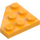 LEGO Leuchtendes helles Orange Keil Platte 3 x 3 Ecke (2450)