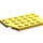 LEGO Helder Lichtoranje Wig Plaat 4 x 6 zonder Hoeken (32059 / 88165)