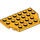 LEGO Helder Lichtoranje Wig Plaat 4 x 6 zonder Hoeken (32059 / 88165)