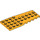LEGO Bright Light Orange Wedge Plate 4 x 9 Wing with Stud Notches (14181)