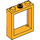 LEGO Bright Light Orange Window Frame 1 x 3 x 3 (51239)