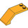 LEGO Bright Light Orange Windscreen 2 x 5 x 1.3 (6070 / 35271)