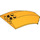 LEGO Bright Light Orange Windscreen 6 x 8 x 2 Curved (40995 / 41751)