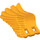 LEGO Bright Light Orange Wing (Left) (20313)