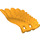 LEGO Orange clair brillant Aile (Droite) (20312)