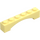 LEGO Bright Light Yellow Arch 1 x 6 Raised Bow (92950)