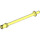 LEGO Bright Light Yellow Bar 7.6 with Stop with Rounded End (2714)