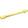 LEGO Bright Light Yellow Bar 7.6 with Stop with Rounded End (2714)