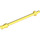 LEGO Bright Light Yellow Bar 7.6 with Stop with Rounded End (2714)