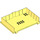 LEGO Jaune clair brillant Book Demi avec Hinges (65196)