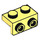 LEGO Jaune clair brillant Support 1 x 2 - 1 x 2 (99781)