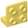 LEGO Jaune clair brillant Support 1 x 2 - 2 x 2 En haut (99207)