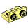 LEGO Bright Light Yellow Bracket 1 x 2 with 1 x 2 Up (99780)