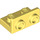 LEGO Bright Light Yellow Bracket 1 x 2 with 1 x 2 Up (99780)