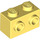 LEGO Bright Light Yellow Brick 1 x 2 with Studs on One Side (11211)