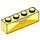 LEGO Jaune clair brillant Brique 1 x 4 avec Belle&#039;s dress Haut (3010 / 33607)