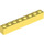 LEGO Giallo chiaro brillante Mattoncino 1 x 8 (3008)