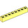 LEGO Bright Light Yellow Brick 1 x 8 (3008)