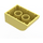 LEGO Jaune clair brillant Duplo Brique 2 x 3 avec Haut incurvé (2302)