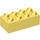 LEGO Jaune clair brillant Duplo Brique 2 x 4 (3011 / 31459)