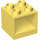 LEGO Bright Light Yellow Duplo Drawer 2 x 2 x 28.8 (4890)
