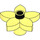 LEGO Bright Light Yellow Duplo Flower with 5 Angular Petals (6510 / 52639)